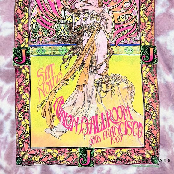 Janis Joplin Avalon Ballroom Tie Dye Sweatshirt - Picture 4 of 7